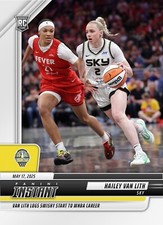 2025 PANINI INSTANT WNBA #17 HAILEY VAN LITH DEBUT - QTY