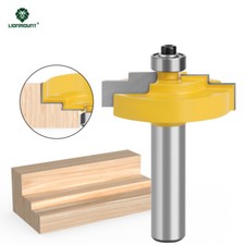 Stepped Rabbet Router Bit 1/2 12mm Shank Multi Level Rabbet for Artwork Backing