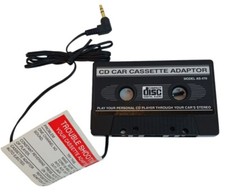 Genuine Vintage Gemini Compact Disc Cassette Adapter Catalog Model AS-470