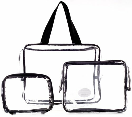 Bolsa de maquillaje transparente impermeable cosmética transparente PVC de viaje lavado - Imagen 31 de 43