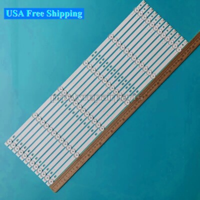 12pcs LED Strips For RCA JL.D65061330-031DS-M_V02 AE0110516 RNSMU6540 ND65KS4100