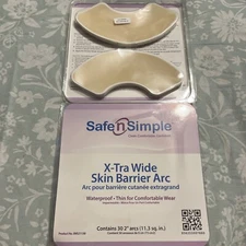 Safe n Simple X-Tra Wide Skin Barrier Arc Contains 30  2" Arcs Exp. 2027