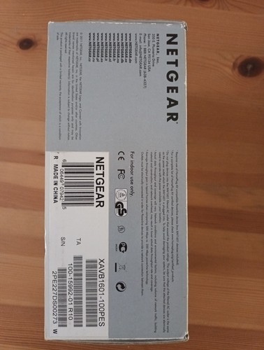 Netgear Powerline AV + 200 Nanoset XAVB1601 - Imagen 10 de 13