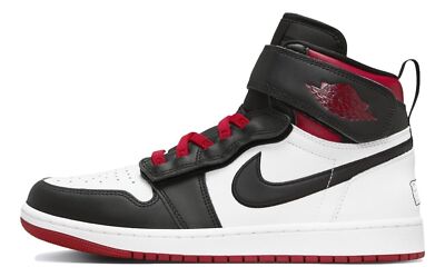 Size 10.5 - Nike Air Jordan 1 Hi Flyease 'Red Black Toe Size 10.5 - Nike Air Jordan 1 Hi Flyease 'Red Black Toe