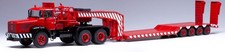 ixo TTR033 1/43 Berliet TB 015 M3 6X4 1967 Red Diecast Model Car