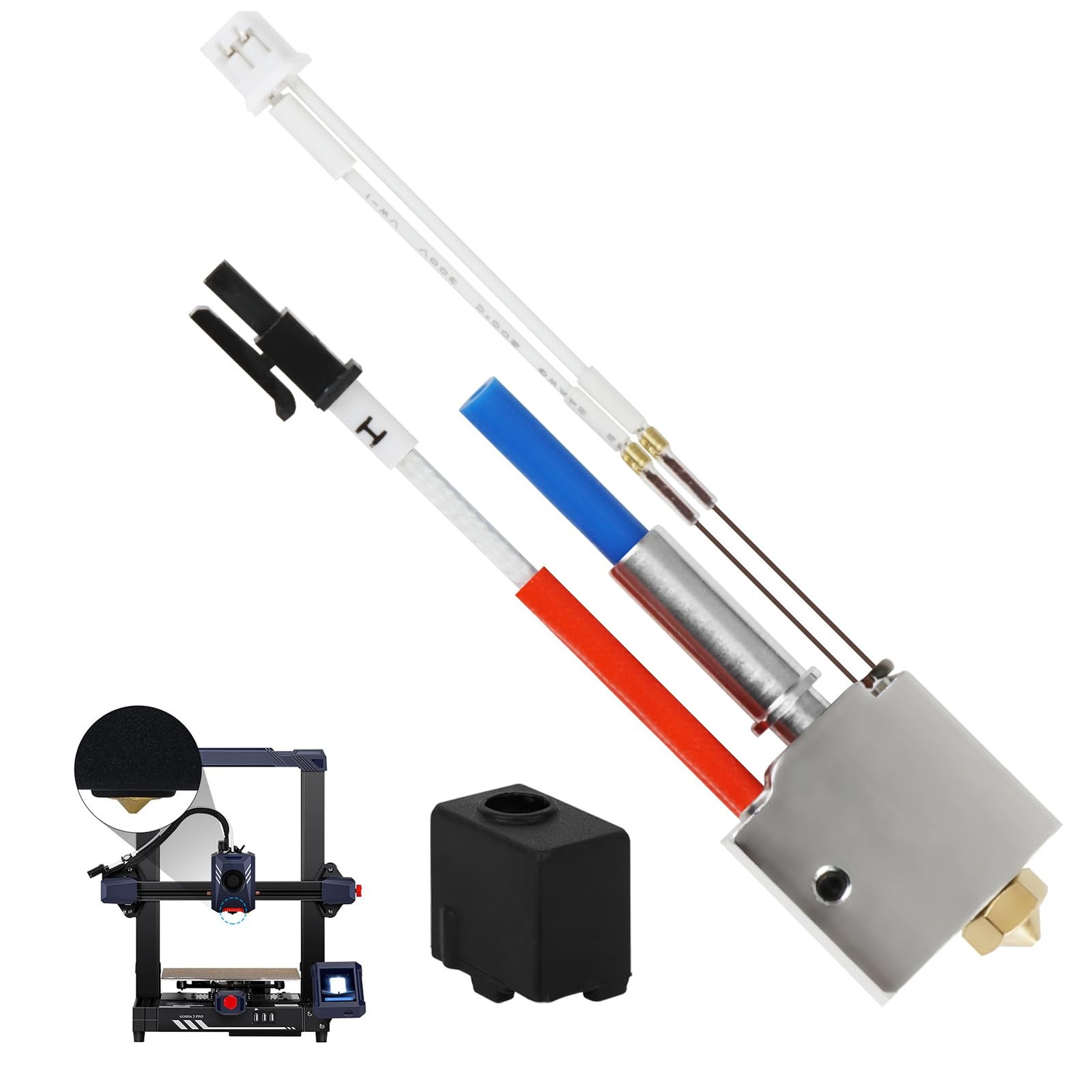 Hotend pour Anycubic Kobra 2 Haute Température et Impression Fluide