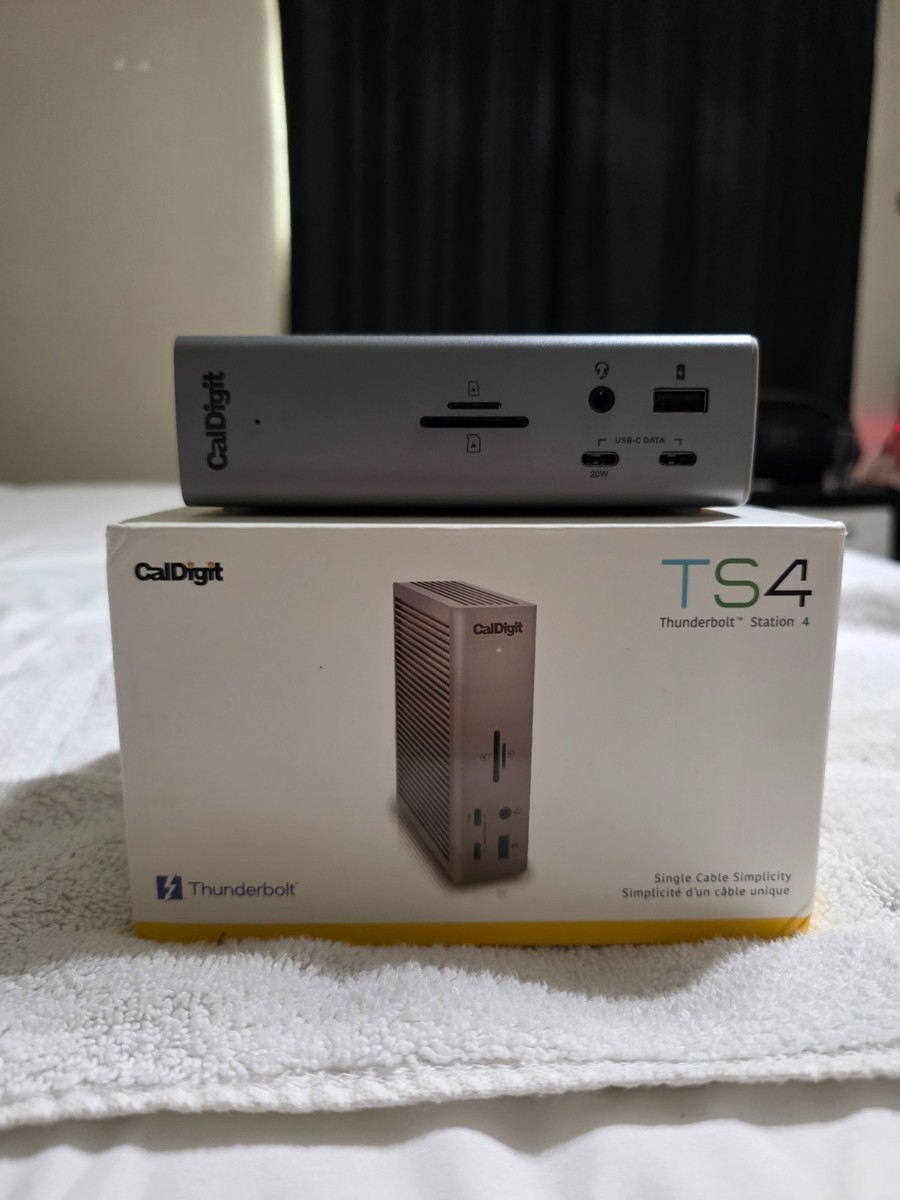 CalDigit TS4 Thunderbolt 4 Dock 18 Ports Docking Station