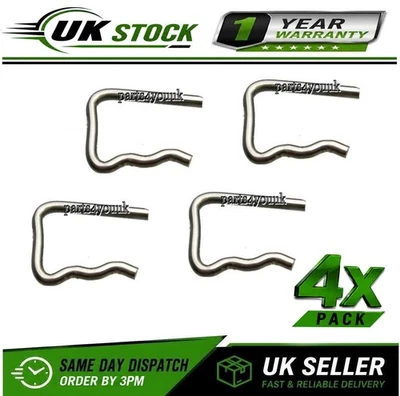 x4 Injector Leak Off Pipe Retaining Clip for Audi VW Ford Peugeot Renault Skoda - Image 1 of 3