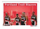 1992 Hoops Basketball Portland Trail Blazers #287 PSA 9
