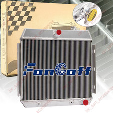 Cc5056 2 Row Aluminum Radiator For 1955-1957 Chevy Belair Del Ray Nomad At New