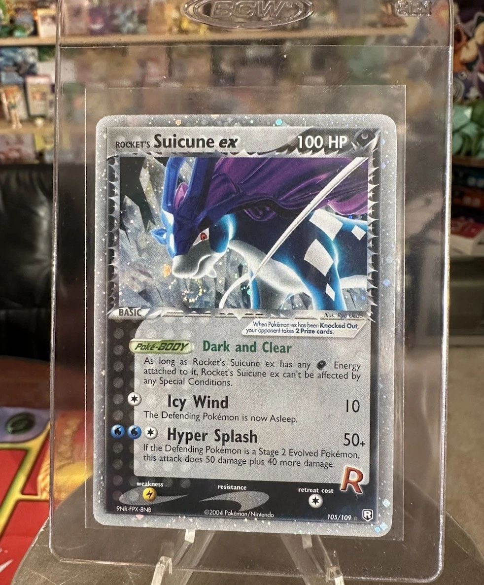 Suicune Holo Pokmon TCG Individual Collectible Card Game Cards for sale -  eBay