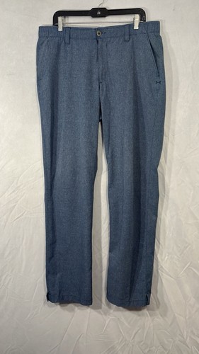 Under Armour Golfhose Stretchbund Loose Fit Blau Größe 36x34