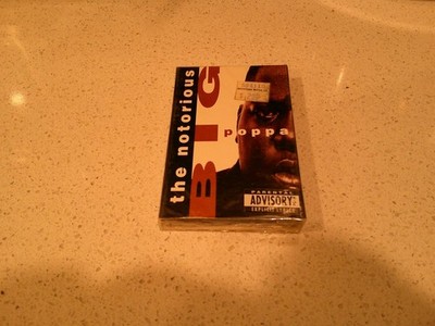 The Notorious BIG ''Big Poppa'' Sealed Cassette. Bad Boy Entertainment  78612-7901