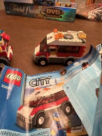 Lot of 4 City Sets 7639 7239 3366 7286 Incomplete Sets W/Manuals No Box