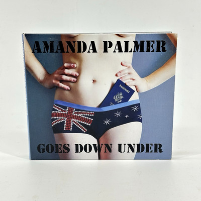 Amanda Palmer Goes Down Under CD 8 ft. Records Alt Rock Live Album US Version