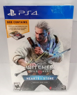MA2 The Witcher 3: Wild Hunt Hearts of Stone Expansion Pack PS4 Brand New/Sealed