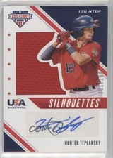 2020 USA Baseball Stars & Stripes 181/199 Hunter Teplanszky Teplansky Auto 03j5