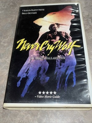 Never Cry Wolf Charles Smith & Brian Dennehy (VHS, 2000,Anchor Bay) **TESTED**