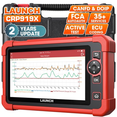 LAUNCH CRP919X PRO Profi KFZ Diagnosegerät OBD2 Scanner ALLE SYSTEM Active Test