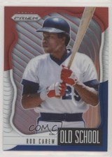 2021 Panini Prizm Old School Red White & Blue Prizm Rod Carew #OS-5 HOF 0b3
