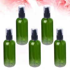 5 Pcs 50 ml Pet Refillable Spray Bottles Plastic Small Cosmetic Water Containers