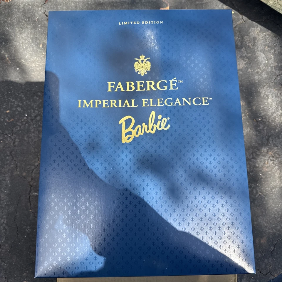 Muñeca Barbie Fabergé Imperial Elegance 1998 nueva en caja, caja Foto 2 de 4