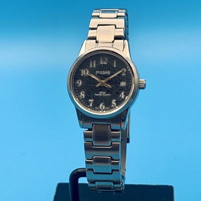 PULSAR By SEIKO VJ22-X060 Women s Vintage Quartz Wristwatch Date Works New Batt