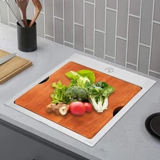 Kitchen Sink Workstation Sink with Cutting Board Stainless Steel Kitchen Sink