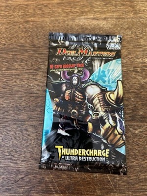 DuelMasters dm-07 booster pack Brand New Sealed Rare Find English