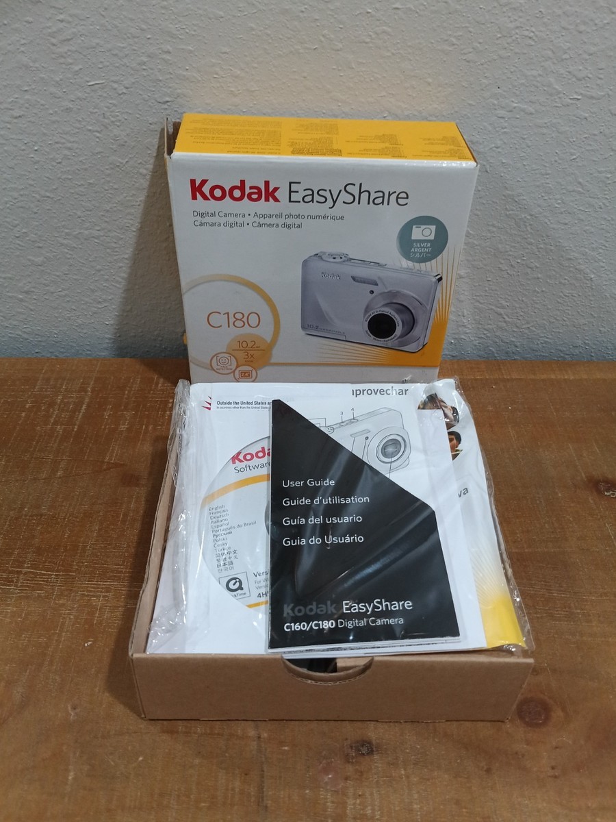 Kodak EasyShare C180 10.2MP Digital Camera - Red for sale online