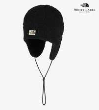 The North Face WL FLUFFY EARMUFF BEANIE_NE3BR51N_Black Color_Tracking