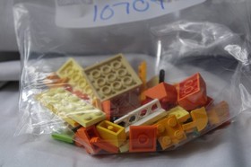 LEGO (10709) Classic, Orange Creative Box, Used, 100% Complete W/Manual, No Box