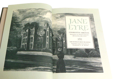 Jane Eyre by Charlotte Bronte British Victorian Gothic World's Best Reading 1984