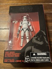 Hasbro Star Wars The Black Series First Order Stormtrooper Figure 3.75  Sealed