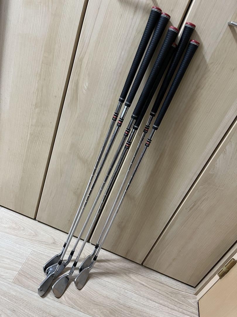 TaylorMade X TOUR BURNER Iron Set 5-9+PW N.S.PRO 950GH R Flex Right Hand Golf Clubs