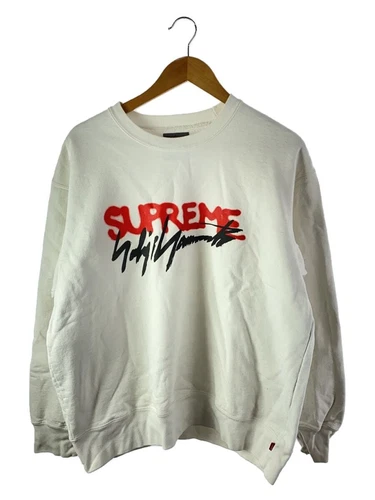 Sweat Supreme blanc M occasion