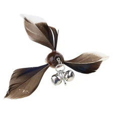 Interaction Cat Teaser Toy Kitten Feather Wand Boredom Cat Wand Toy Pet Supplies