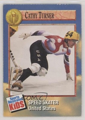 1994 Sports Illustrated for Kids Series 2 Olympic Champion Cathy Turner 05ti