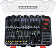 80-Piece Premium Magnetic Impact Nut Driver Set Metric  SAE with Socket Adapter
