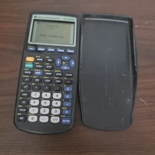Texas Instruments TI-83 Plus Graphing Calculator w/ Cover Tested And Working C