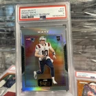 2024 Panini Score Select Throwback - Drake Maye Patriots Silver Prizm Rookie