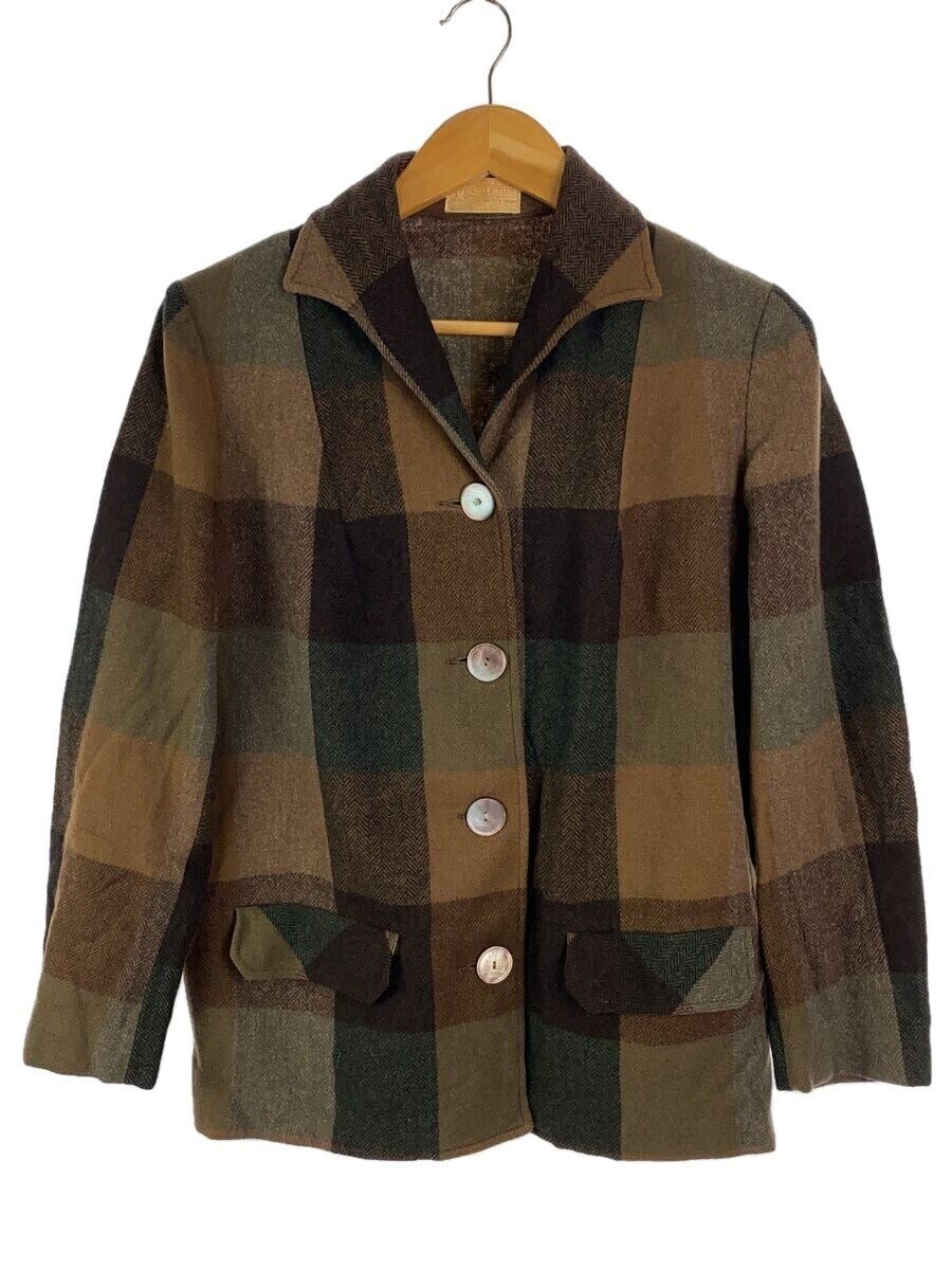 PENDLETON 60s Wool Check Multicolor Jacket - image 1