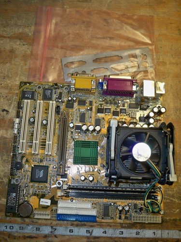 Biostar P4VMA P4 2.267GHz 256MB DDR RAM Desktop Motherboard