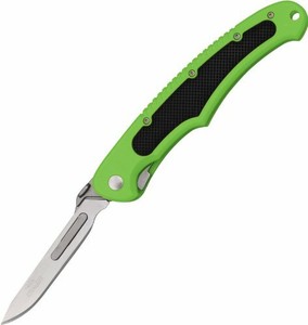 Havalon-XTC-60ABOLT-Piranta-Bolt-Field-Knife-2-75-034-Stainless-Plastic-Orange