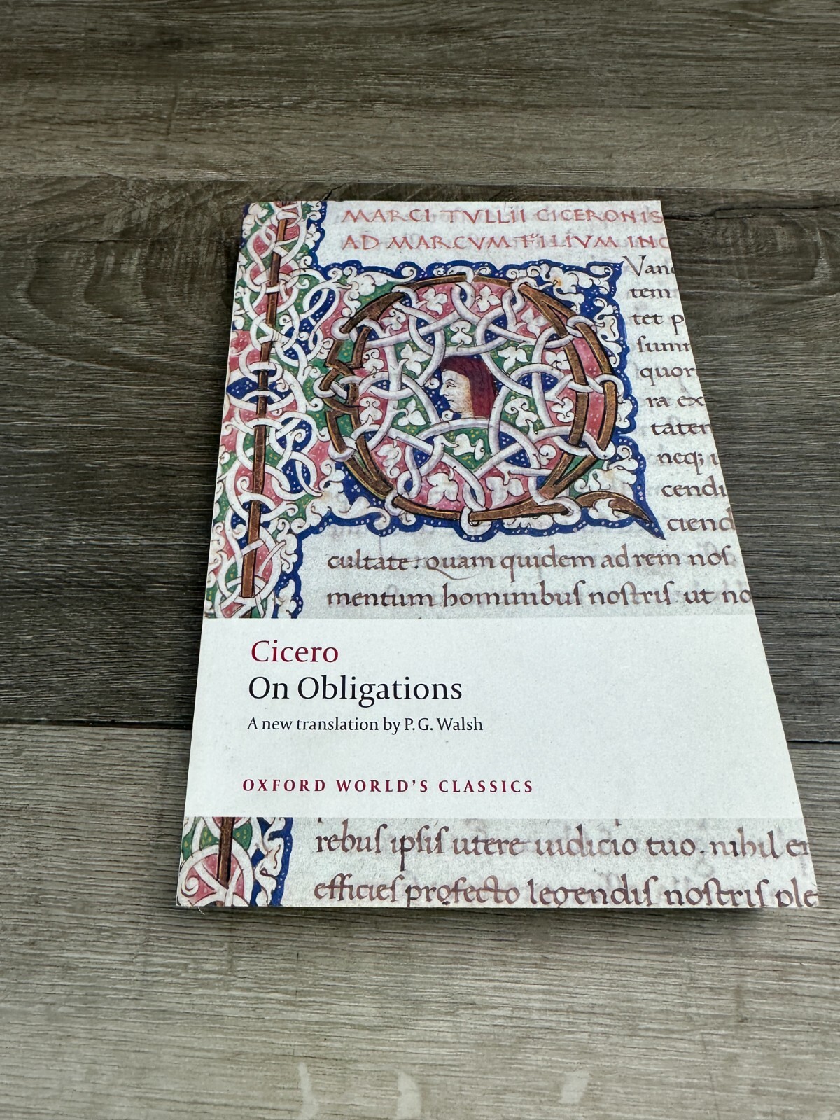 On Obligations (De Officiis) - Oxford World's Classics Paperback Edition