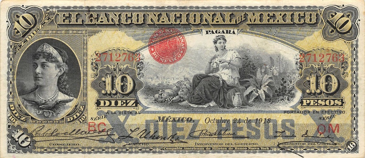 タイタニックMerchant's National 紙幣 複製　証明書付き額入り New York Central Realty Company ( Accumulative Gold Bond