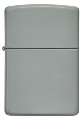 Zippo Windproof Lighter, Flat Grey, 49452, New In Box