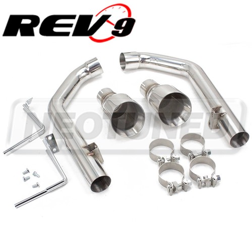Rev9 CB1009A FlowMaxx Exhaust Kit for Ford Mustang GT 2015+ Loud