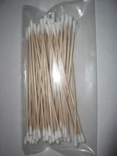 GC ELECTRONICS 10-270 50 PC 6" LONG DOUBLE HEADED COTTON CLEANING SWABS Q-TIP