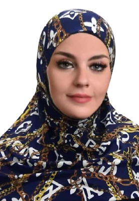 Al Amira One Piece Lycra Hijab – Easy Slip-On Style